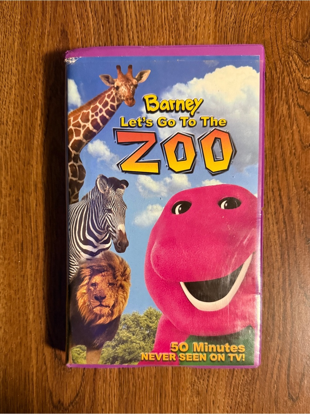 Barney Let’s Go To The Zoo VHS (2001)